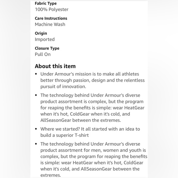 Under Armour Golf Pullover (S) - Picture 15 of 16